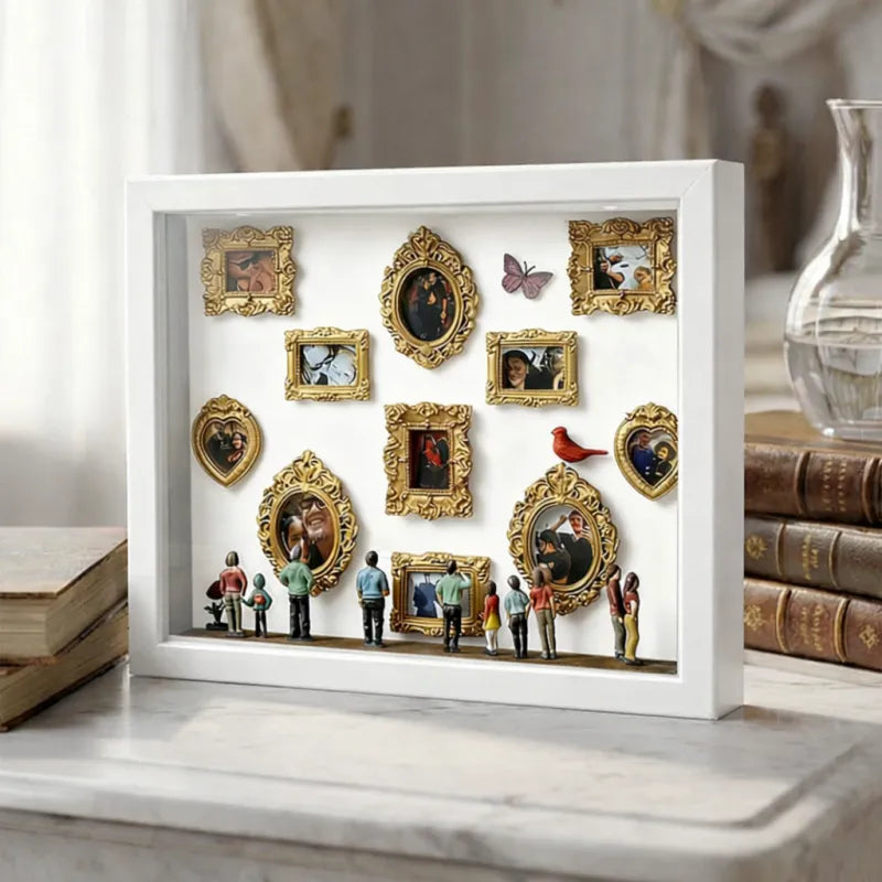 Museum of Us Frame Personalized Couples Gift for Her Cute Miniature Museum Gifts Meaningful Gift Valentine's Day Anniversary Gift