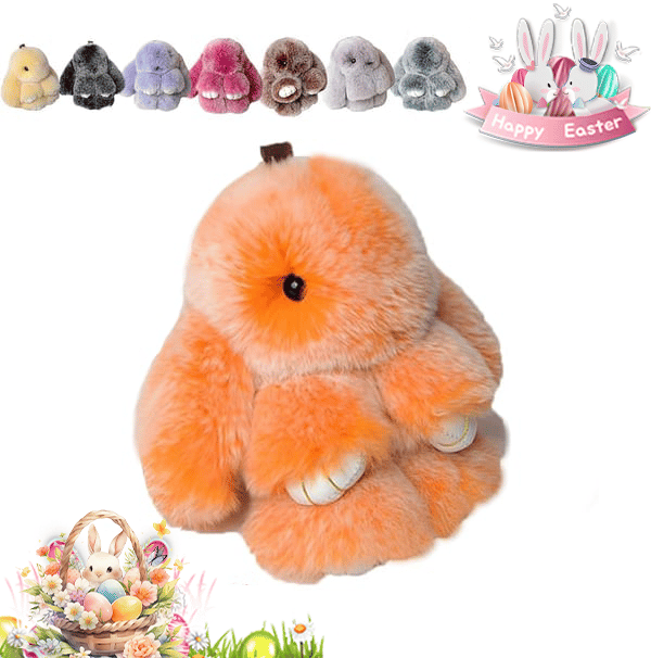 🐰Easter Cute Bunny Plush Keychain