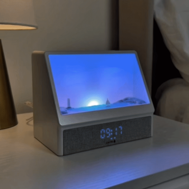 Simulateur d'aube lumineux