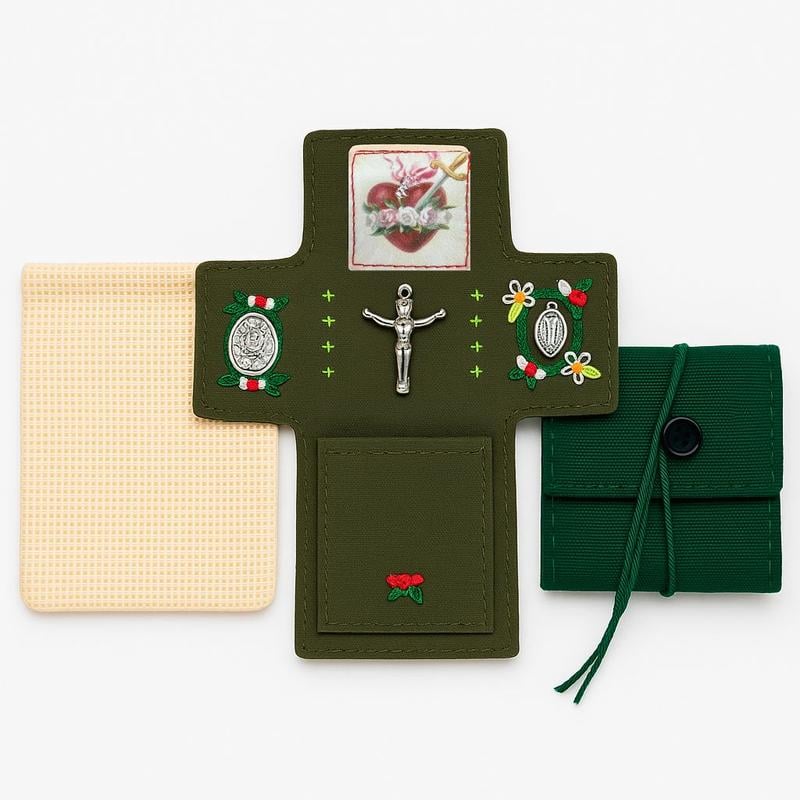 Handmade Catholic Prayer Pocket