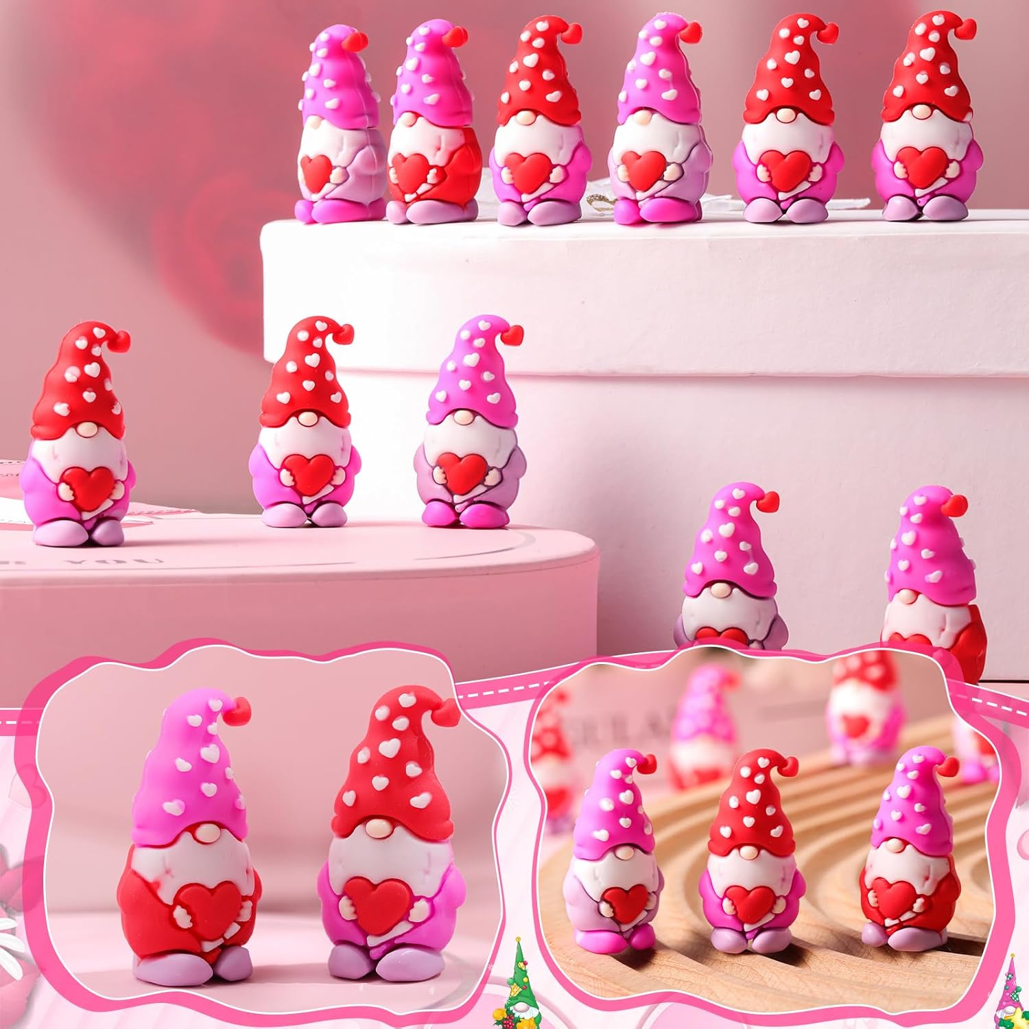 ❤️ Gnomes Cœurs de la Saint-Valentin