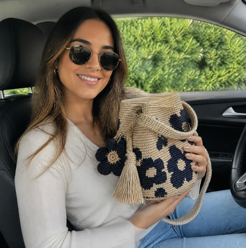 Flower Crochet Bag