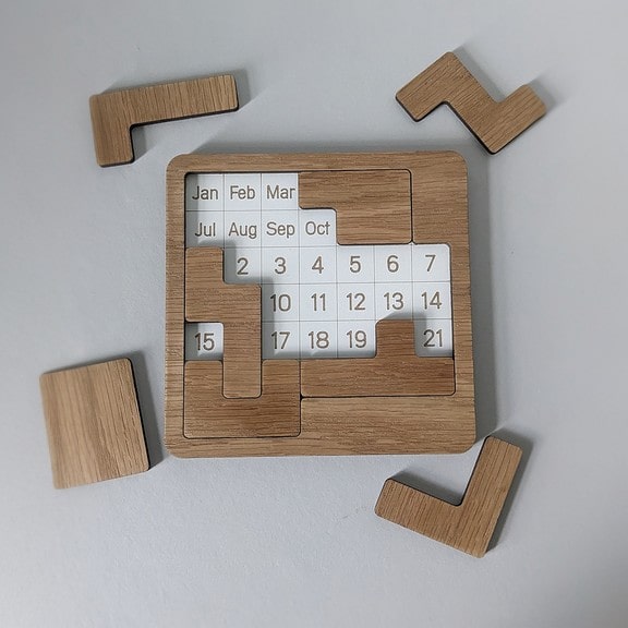 Daily Puzzle Calendar