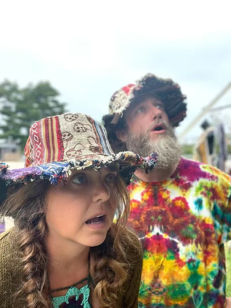 Frayed Patchwork Bucket Hat