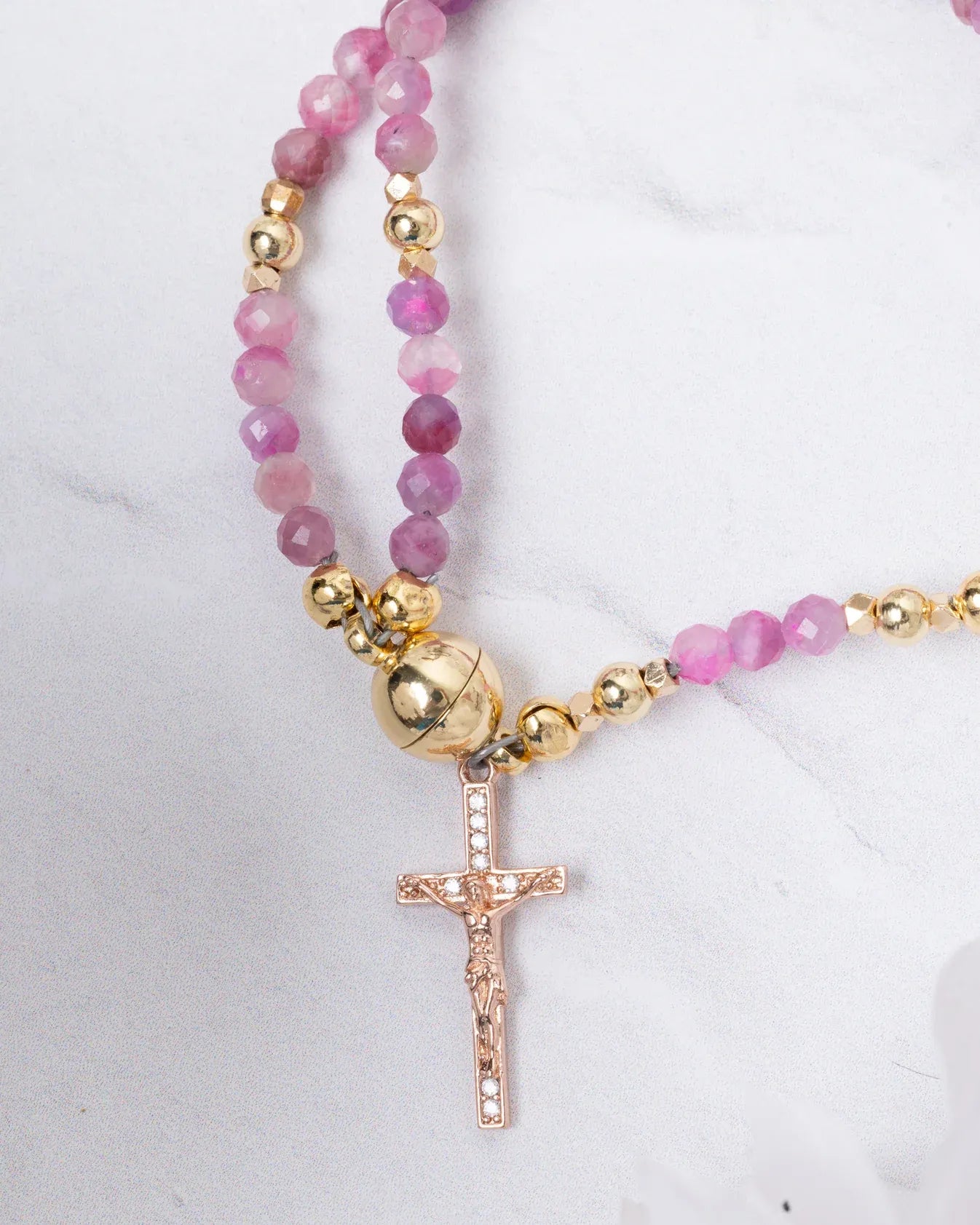 Handcrafted rosary bracelets