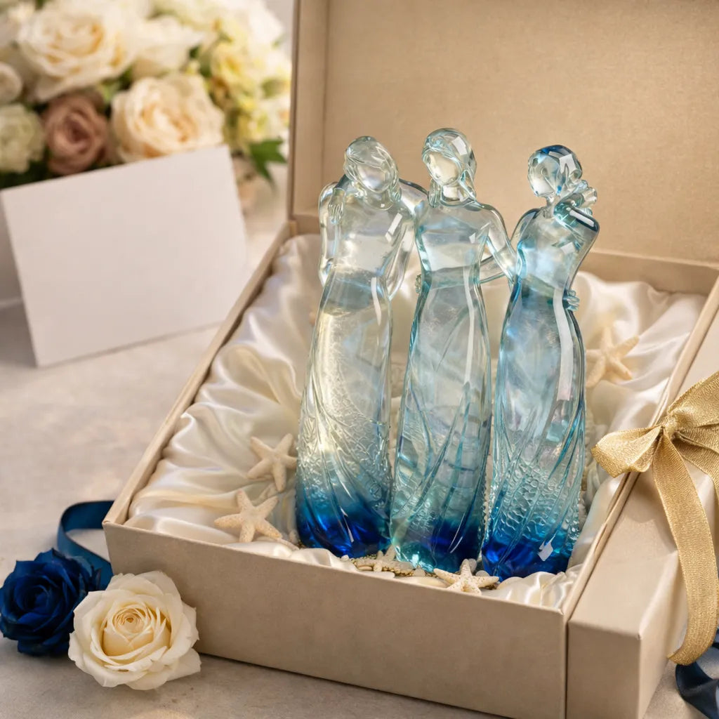 Sisters by My Side, Celebrates Friendships Three Sisters Sculpture