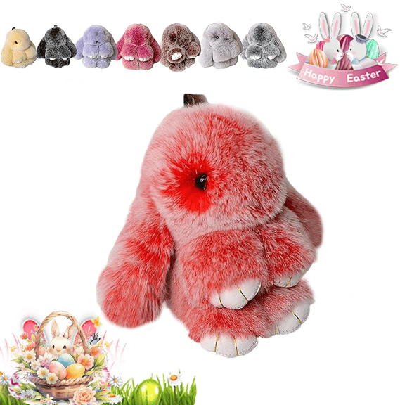 🐰Easter Cute Bunny Plush Keychain