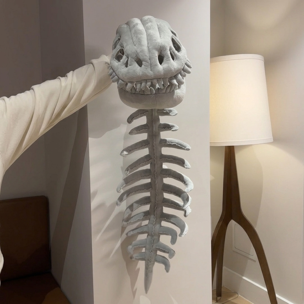Realistic Dinosaur Skeleton Costume Set