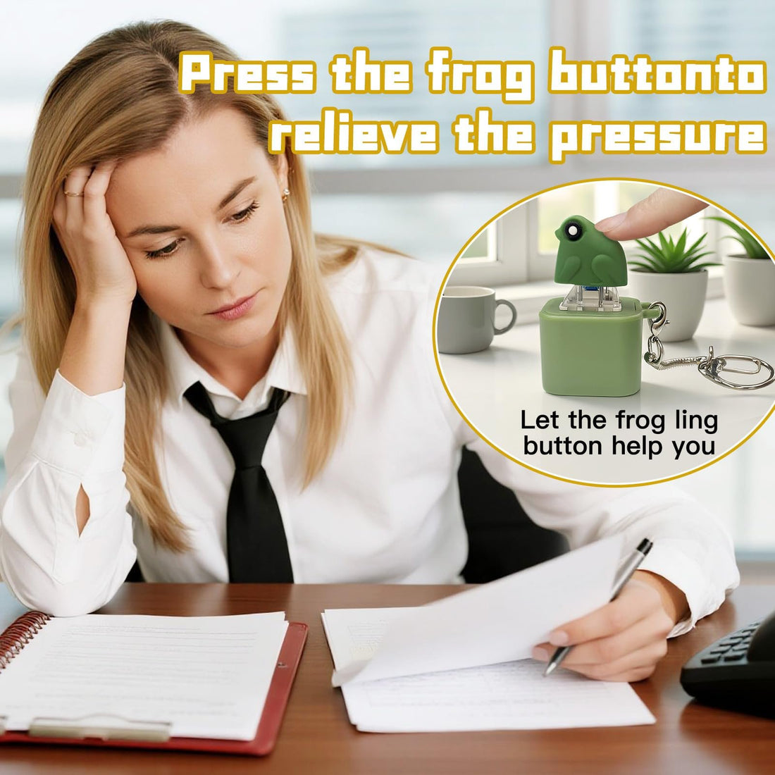 Frog Croaking Keychain – Rechargeable Sound & Light Fidget