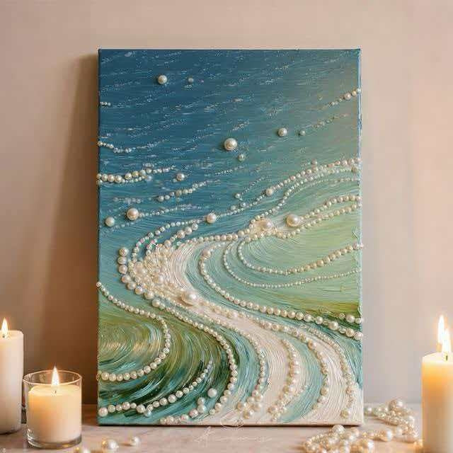 DIY Pearl Painting Kit with Beginner-Friendly Craft Set