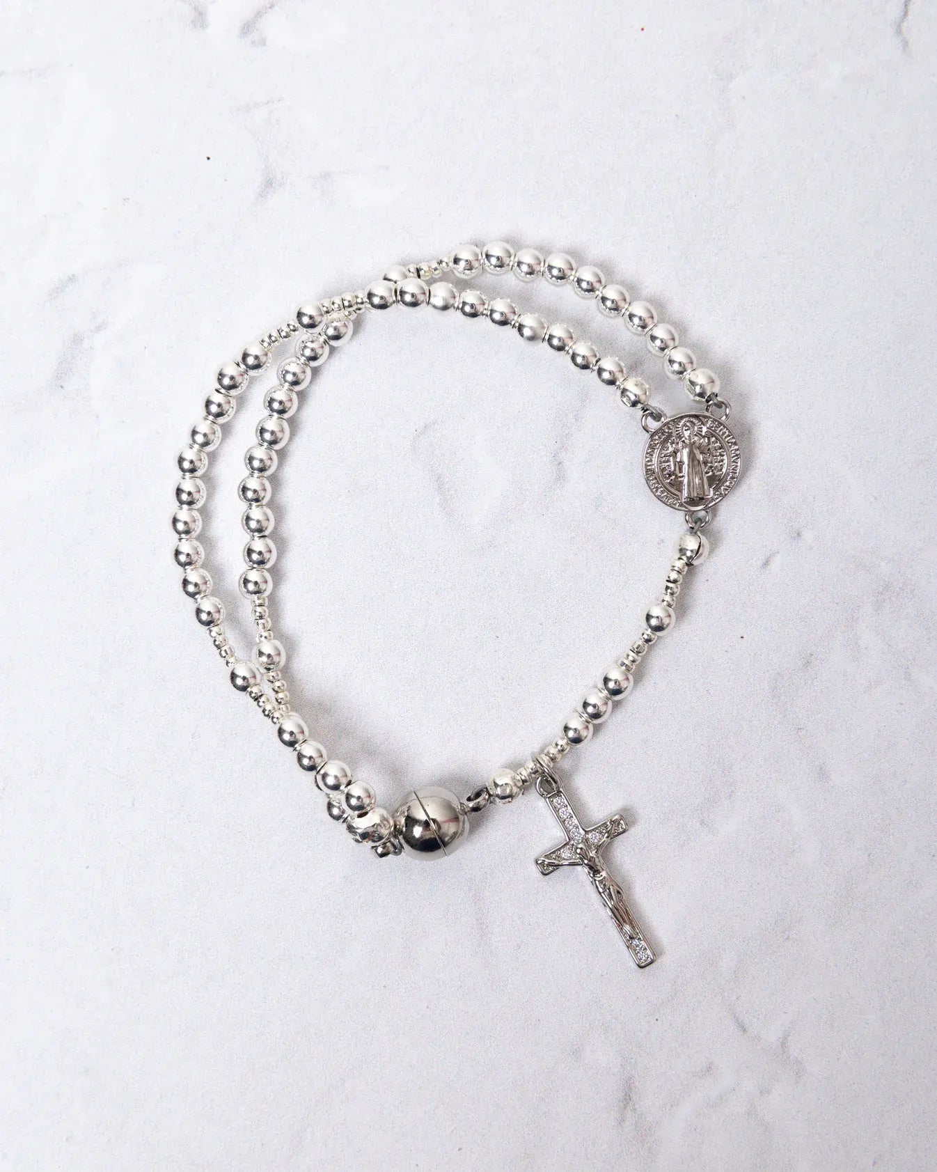 Handcrafted rosary bracelets