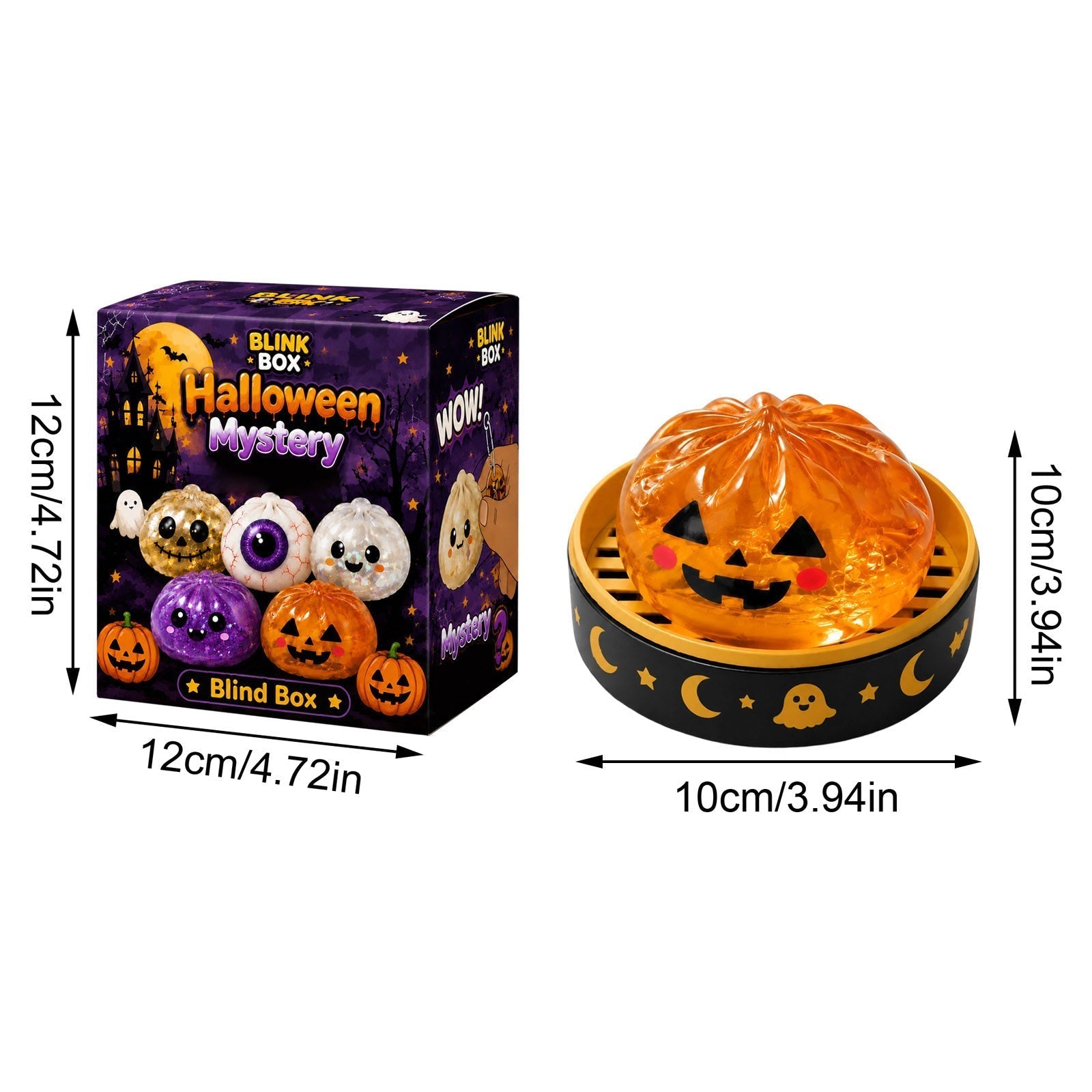 Halloween Pumpkin Slow-Rising Squishy