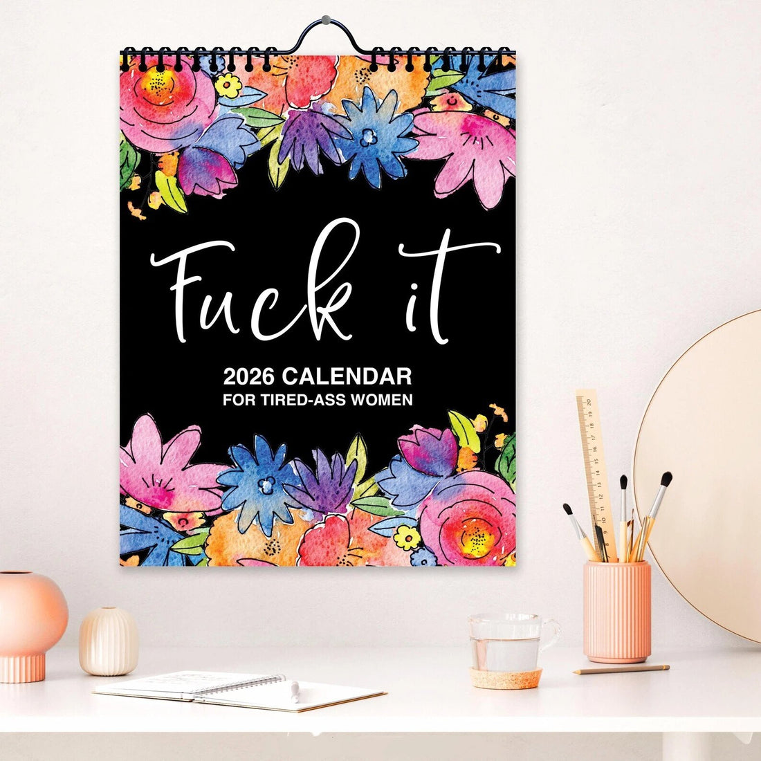 Prévente de Noël - Le calendrier « J'en ai marre » 2026 pour les femmes épuisées