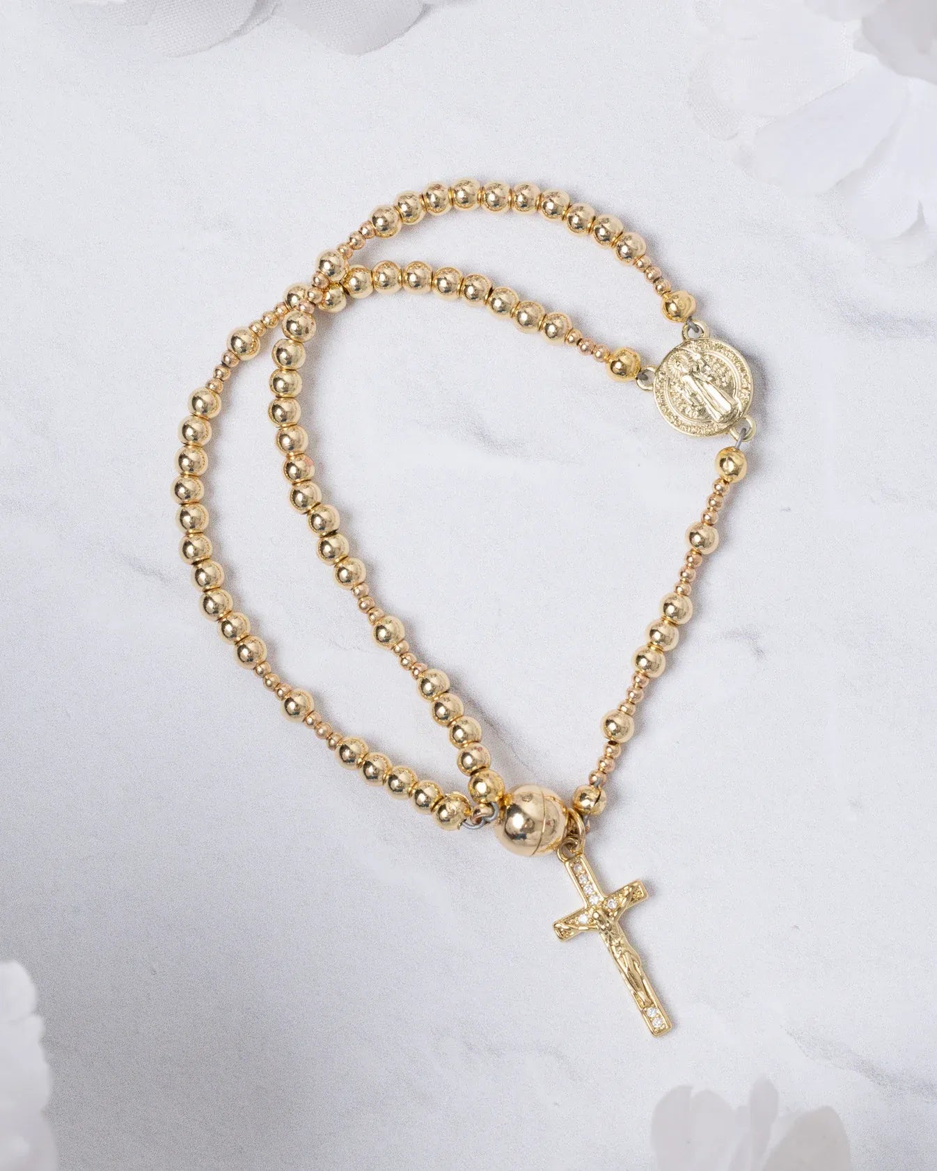 Handcrafted rosary bracelets