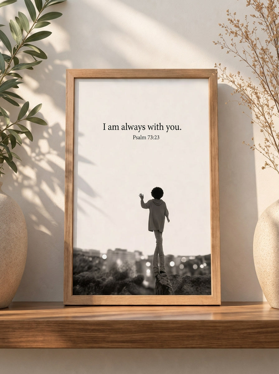 Always With You Light Frame – Hidden Faith Art Night Light