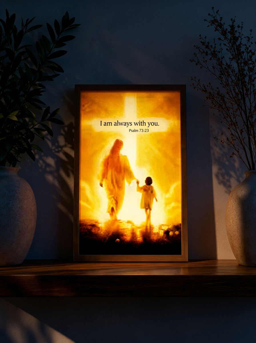 Always With You Light Frame – Hidden Faith Art Night Light