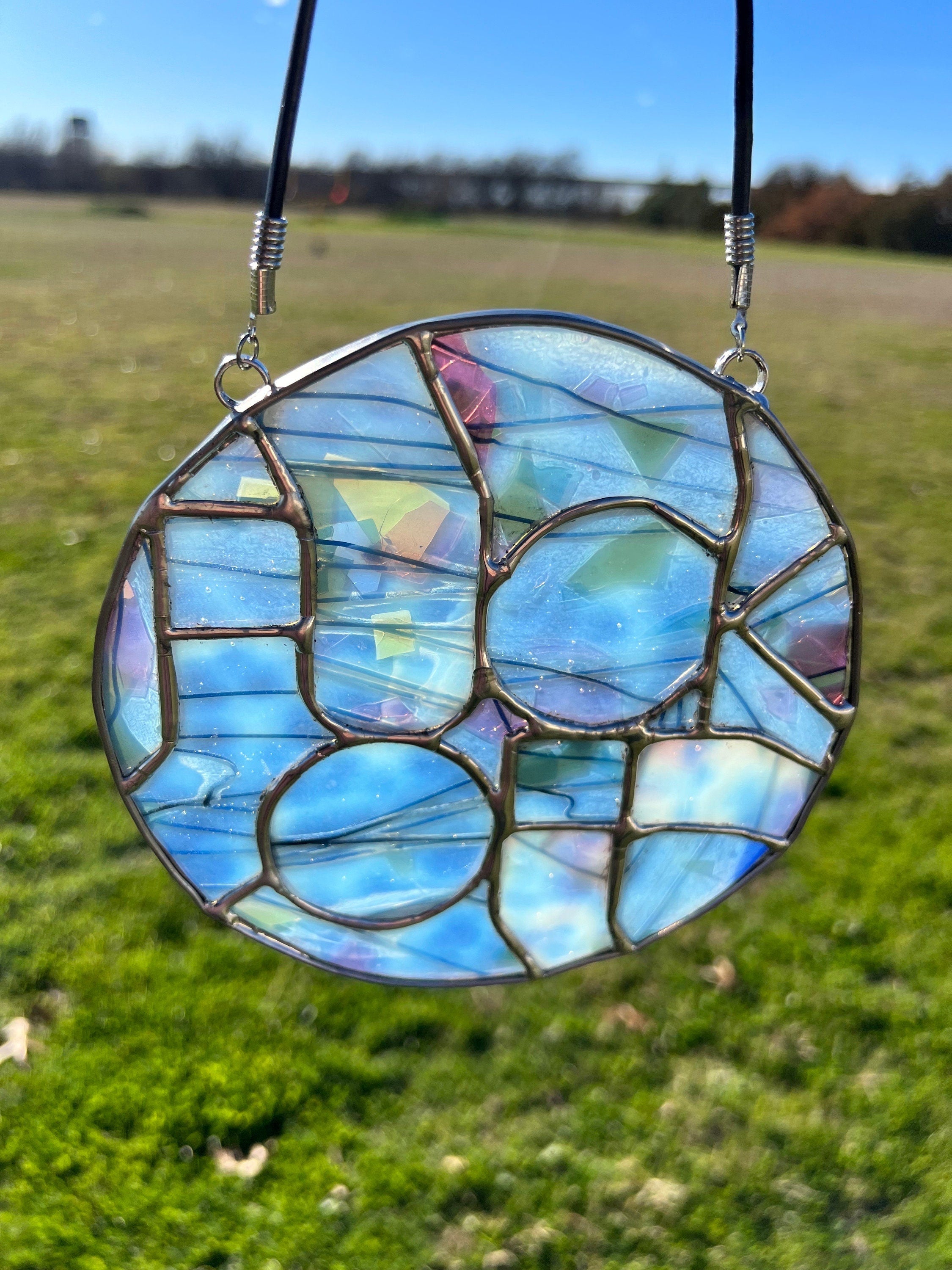Funny saying F OFF colorful pendant