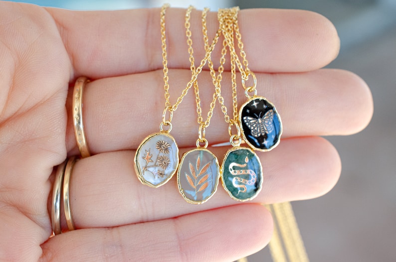 Handmade Gemstone Birthstone Necklace