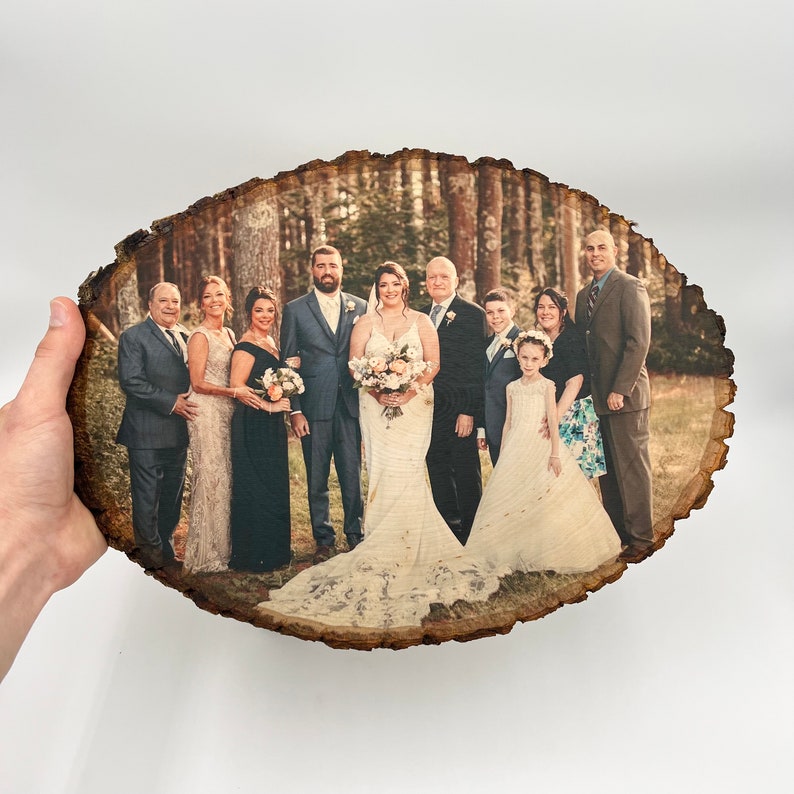 Cadeau photo personnalisé en bois Cadeau photo sur mesure