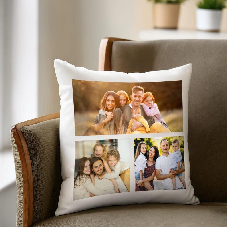 Personalized Photo Collage Pillow
