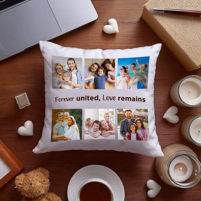 Personalized Photo Collage Pillow