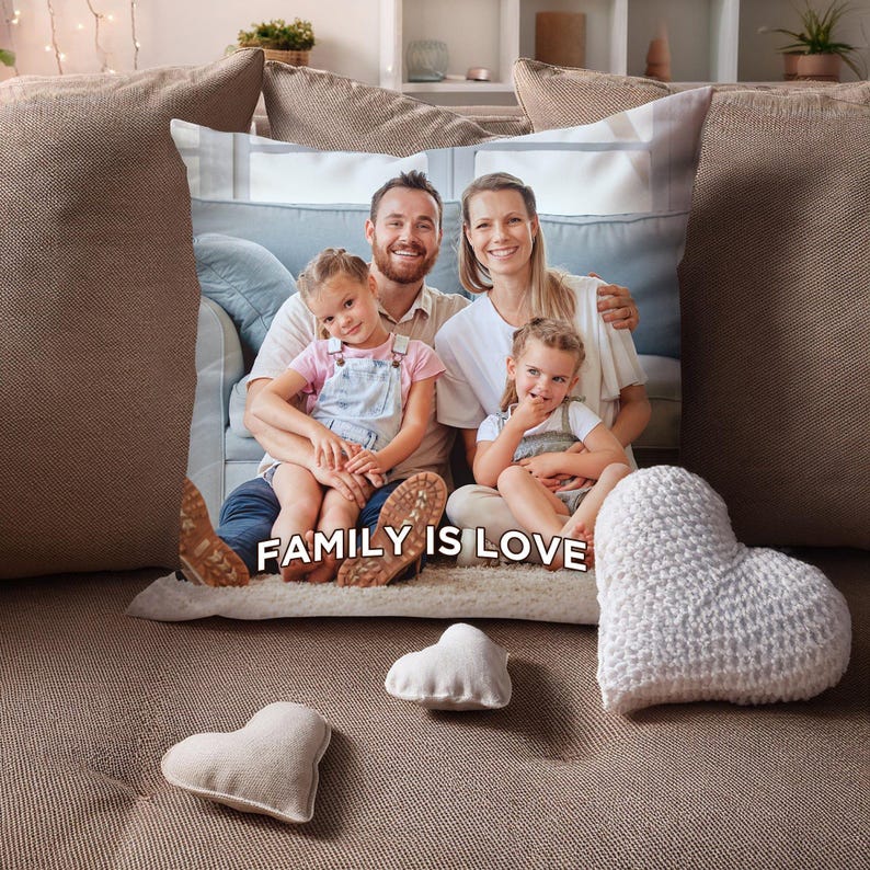 Personalized Photo Collage Pillow
