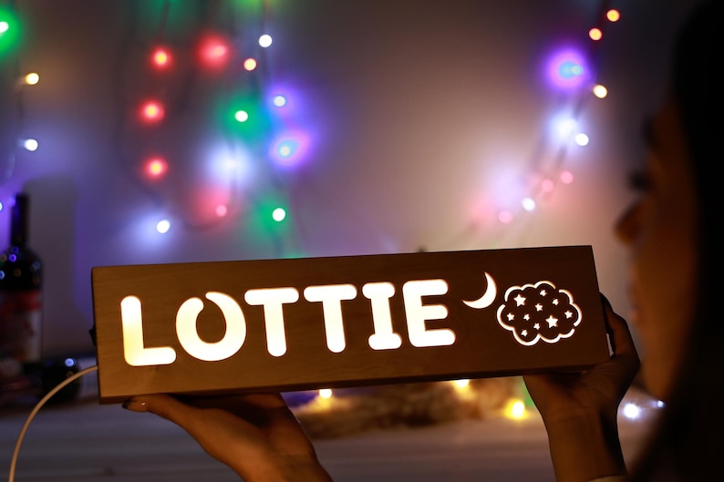 Custom BabyNight Lamp- Baby Room Decor Ideas