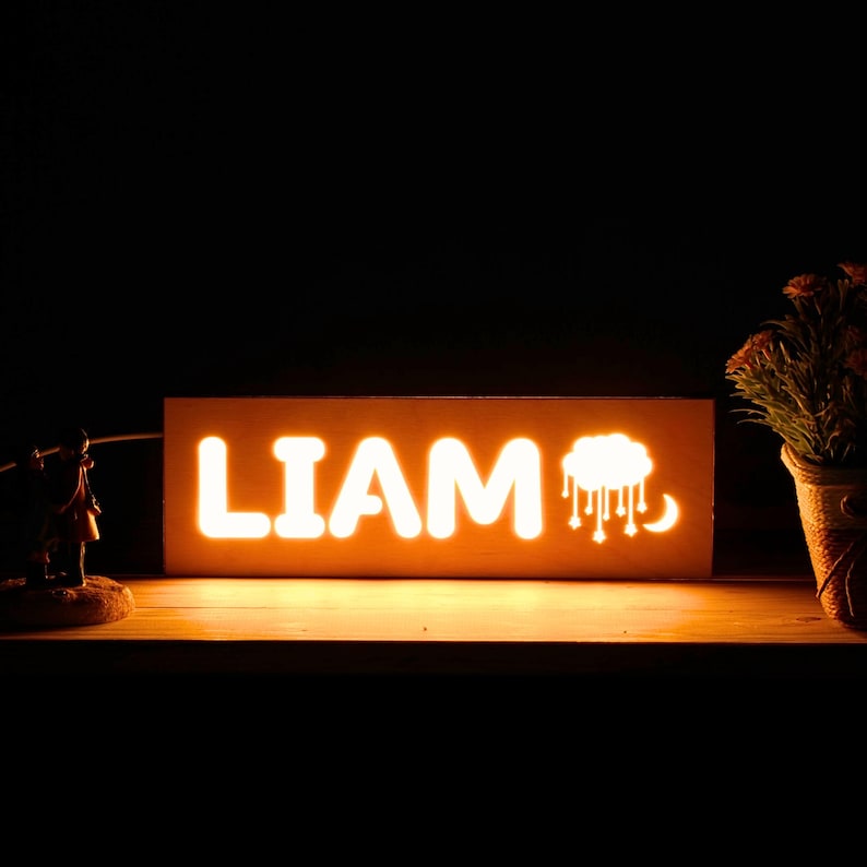 Custom BabyNight Lamp- Baby Room Decor Ideas