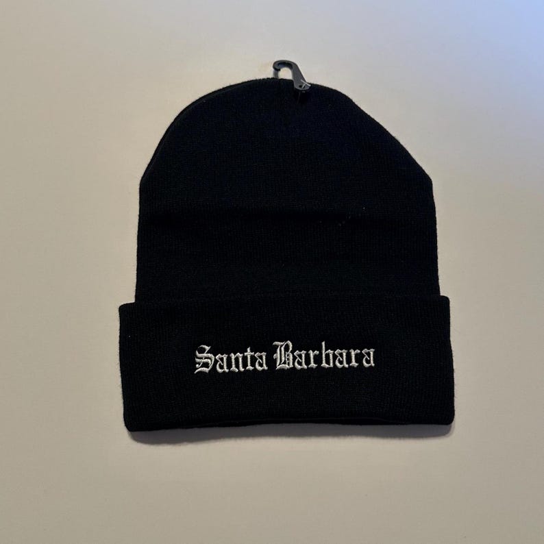 Embroidery Winter Hat Skull Cap