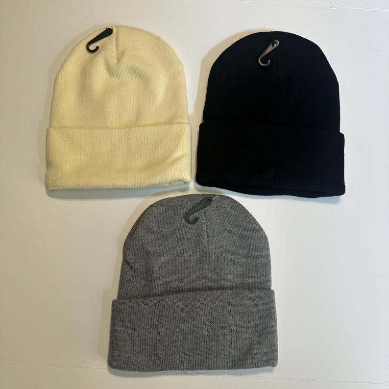 Embroidery Winter Hat Skull Cap