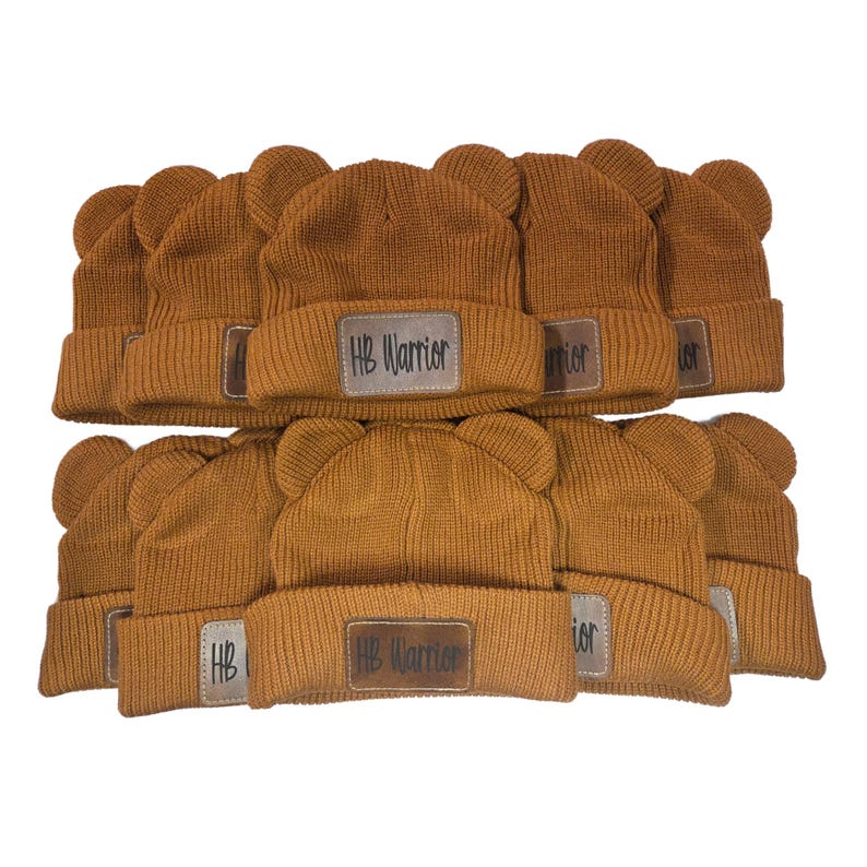 Personalized Baby Beanie with Ears