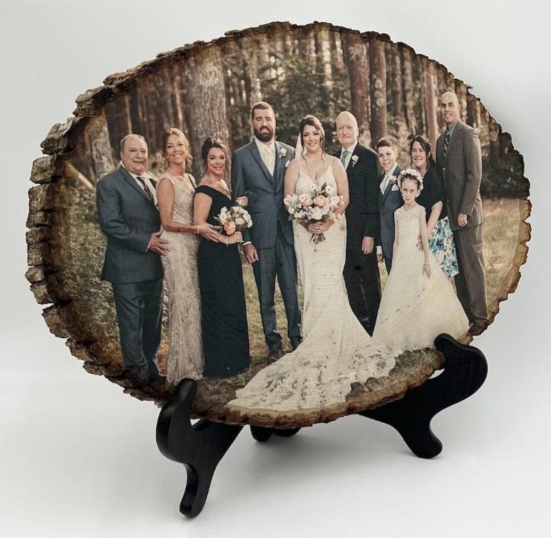 Cadeau photo personnalisé en bois Cadeau photo sur mesure