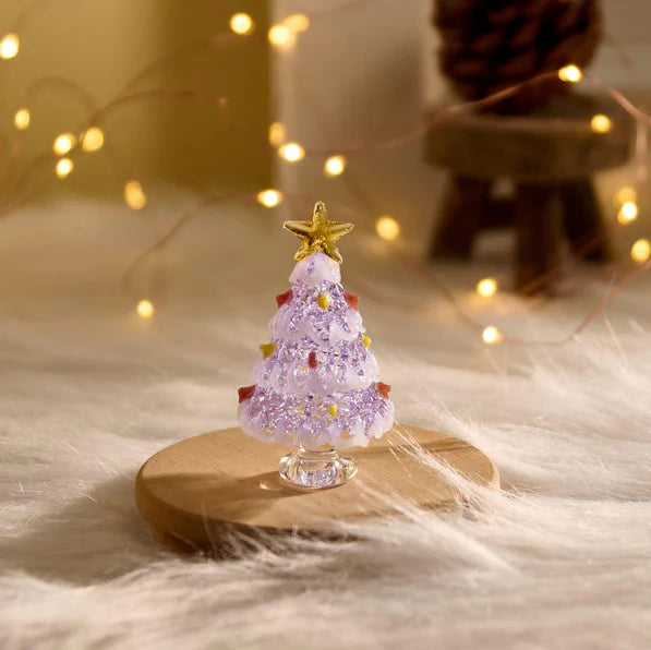 Handmade Stained Glass Christmas Tree Figurine; Christmas gifts, Best Friend Gifts