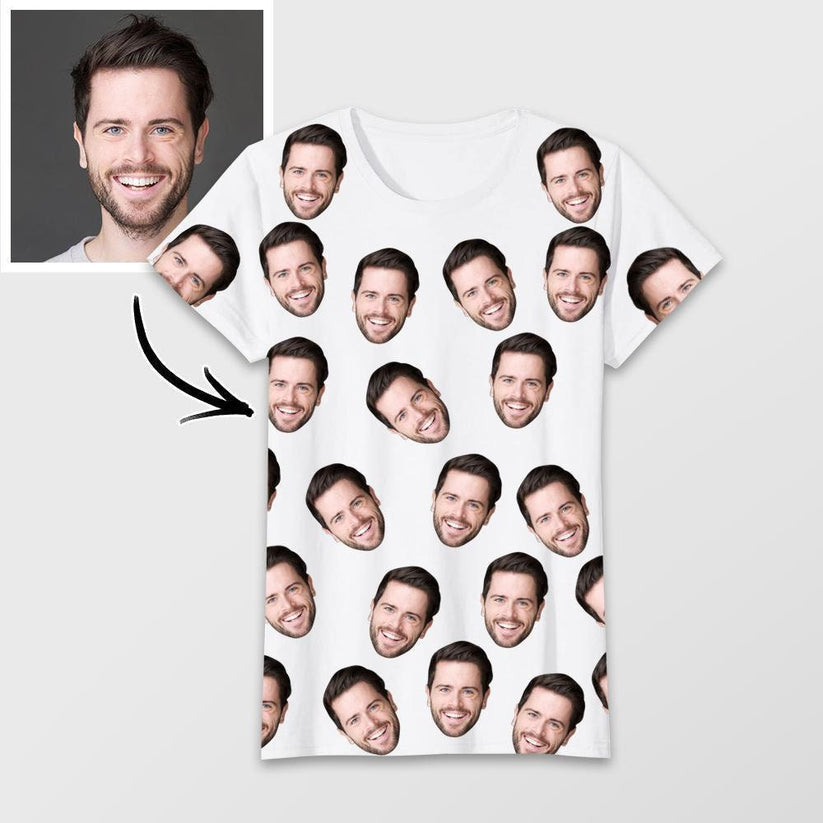 Custom Photo Face T-shirt