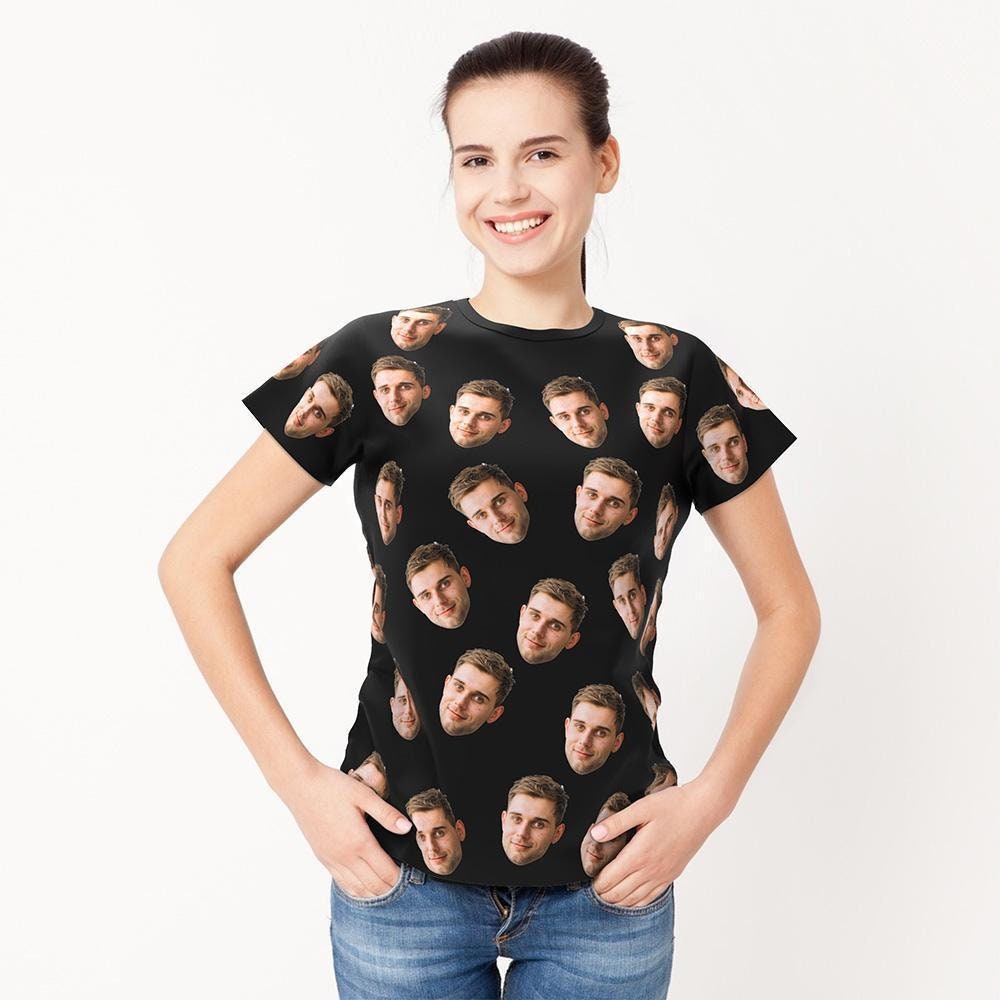 Custom Photo Face T-shirt