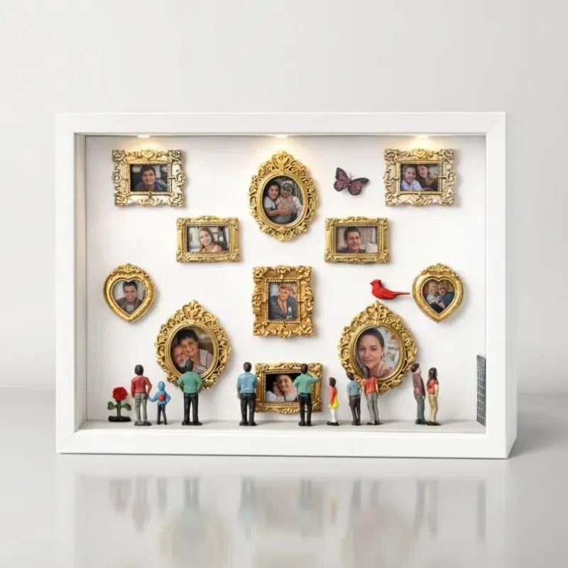 Museum of Us Frame Personalized Couples Gift for Her Cute Miniature Museum Gifts Meaningful Gift Valentine's Day Anniversary Gift