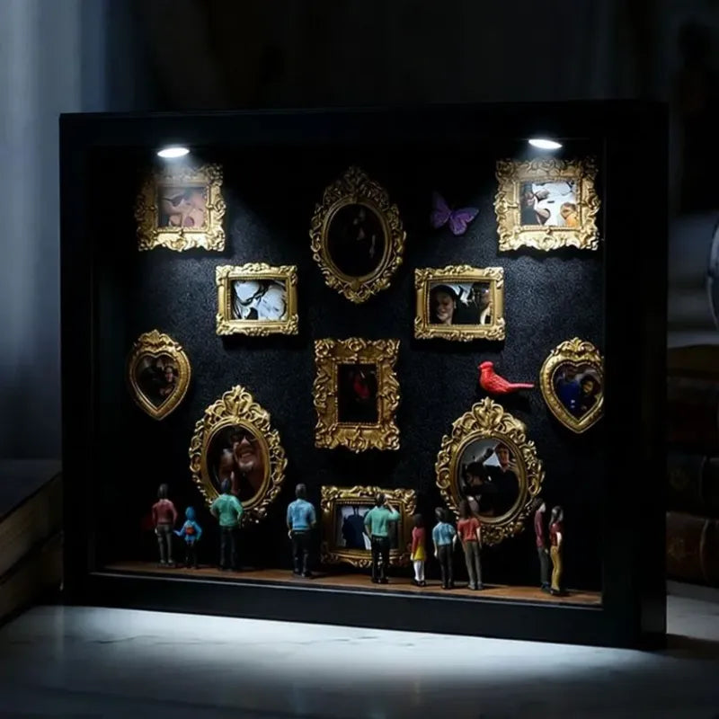 Museum of Us Frame Personalized Couples Gift for Her Cute Miniature Museum Gifts Meaningful Gift Valentine's Day Anniversary Gift