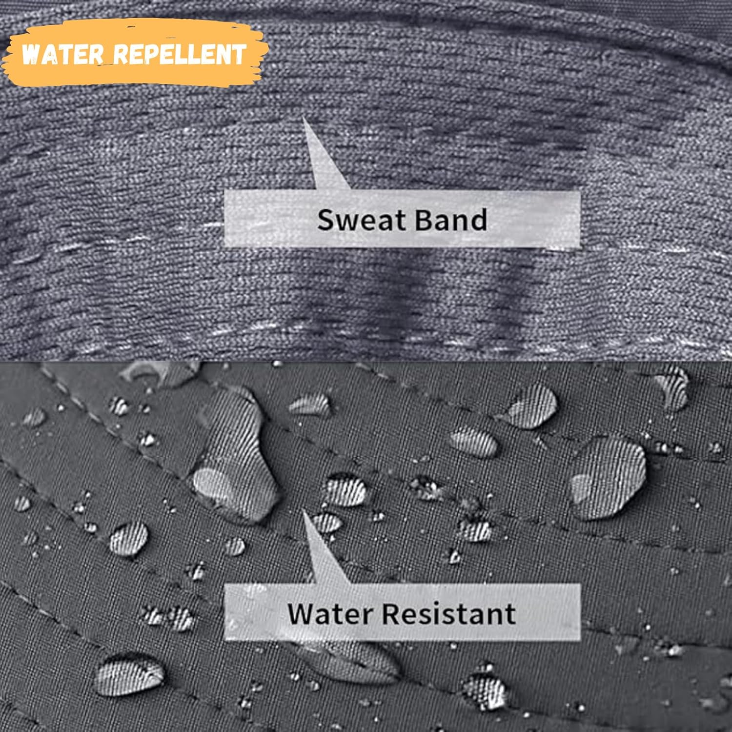 Unisex Breezy Solar Fan Hat (Adjustable 22"-25")