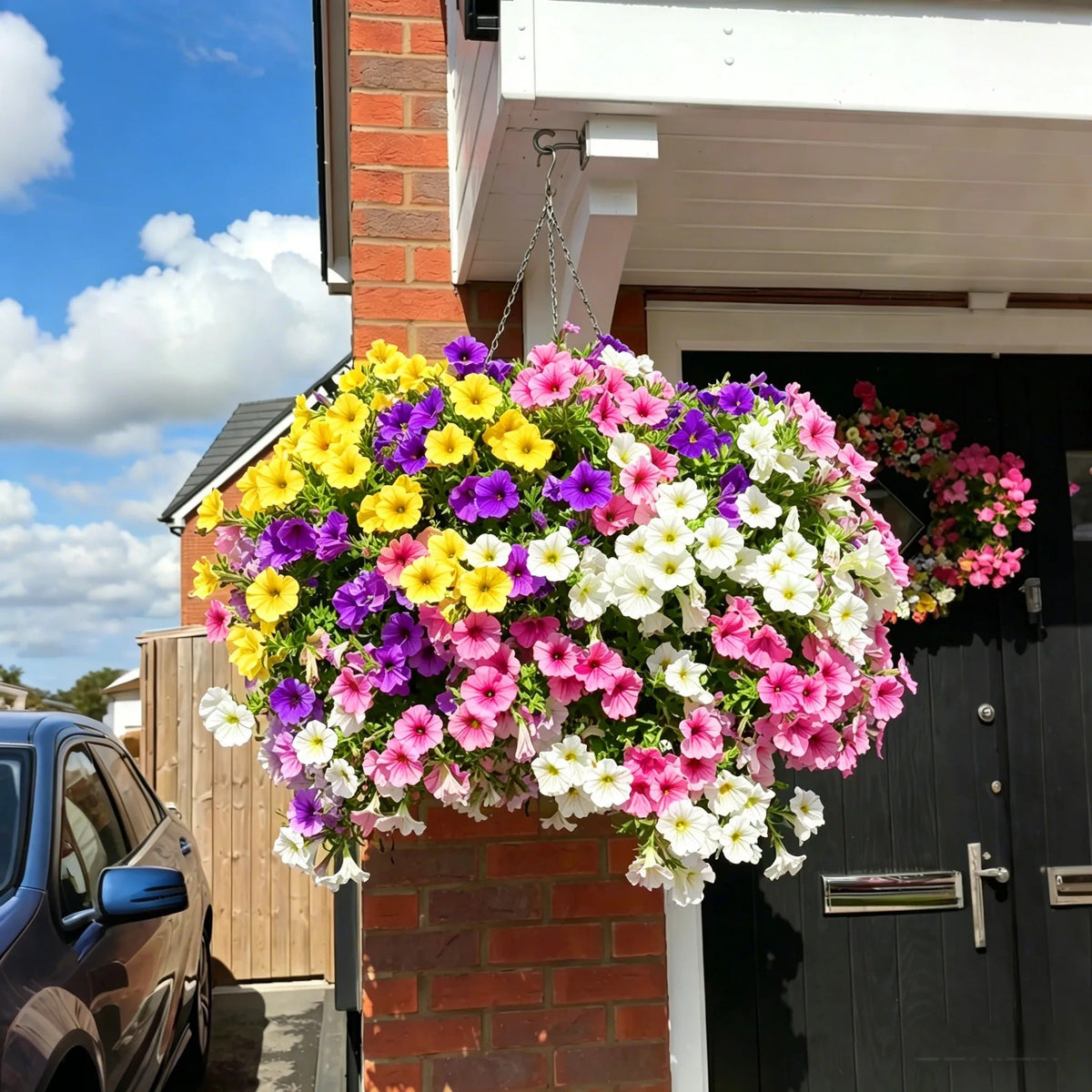 UV Resistant Artificial Petunias Flowers