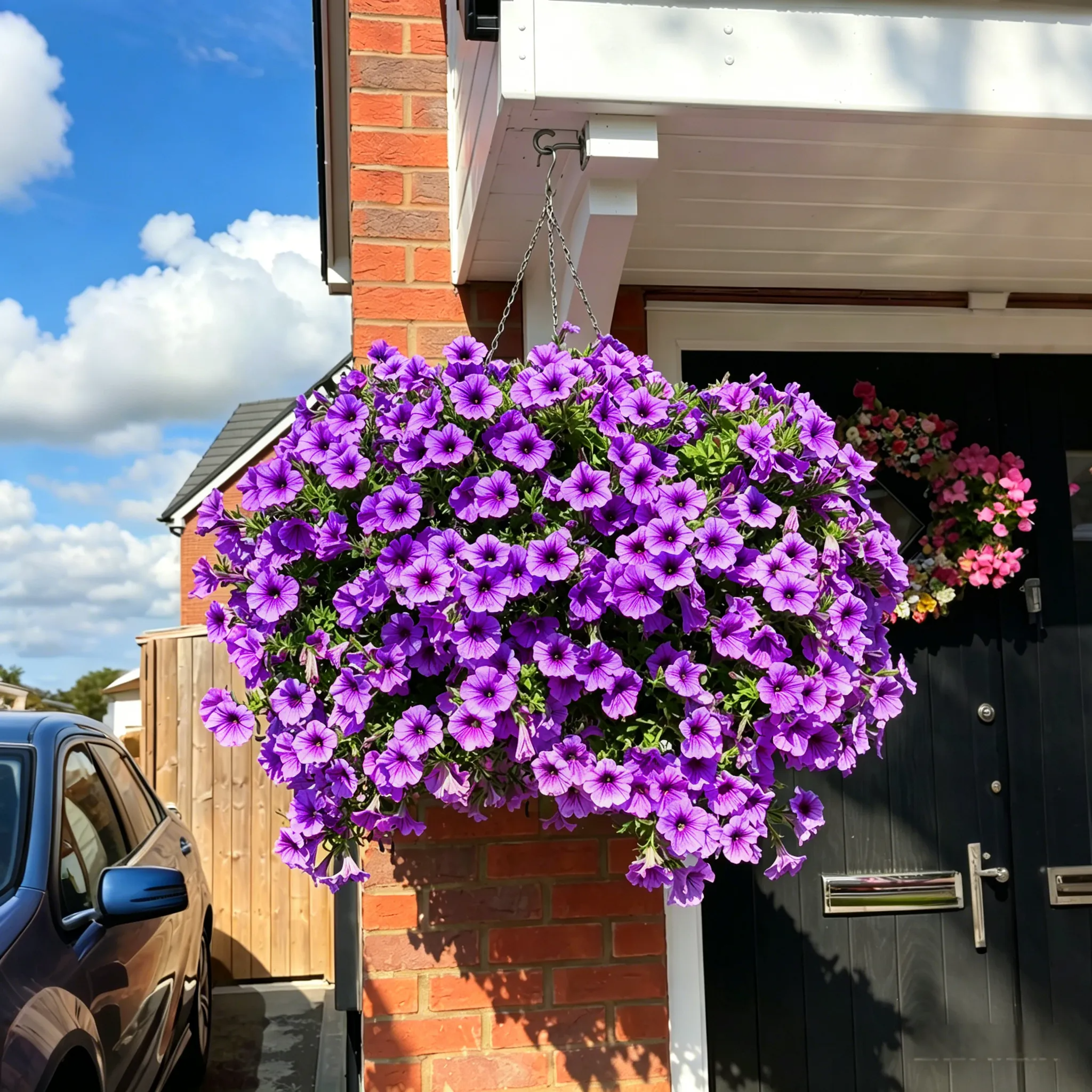 UV Resistant Artificial Petunias Flowers