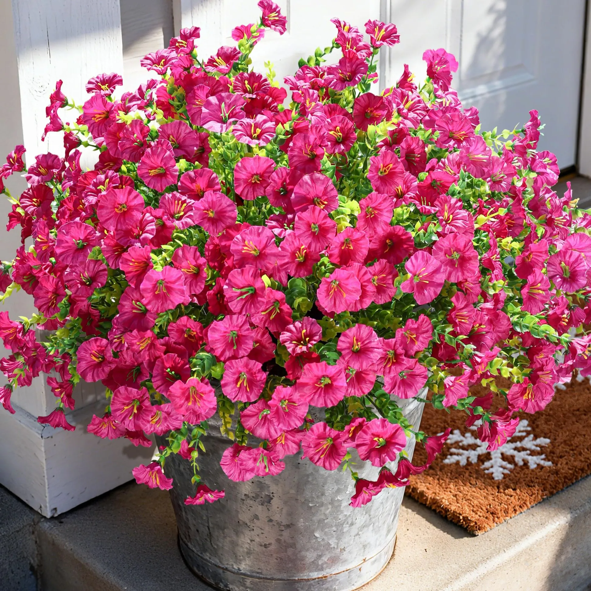 UV Resistant Artificial Petunias Flowers