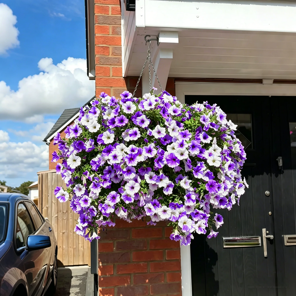 UV Resistant Artificial Petunias Flowers
