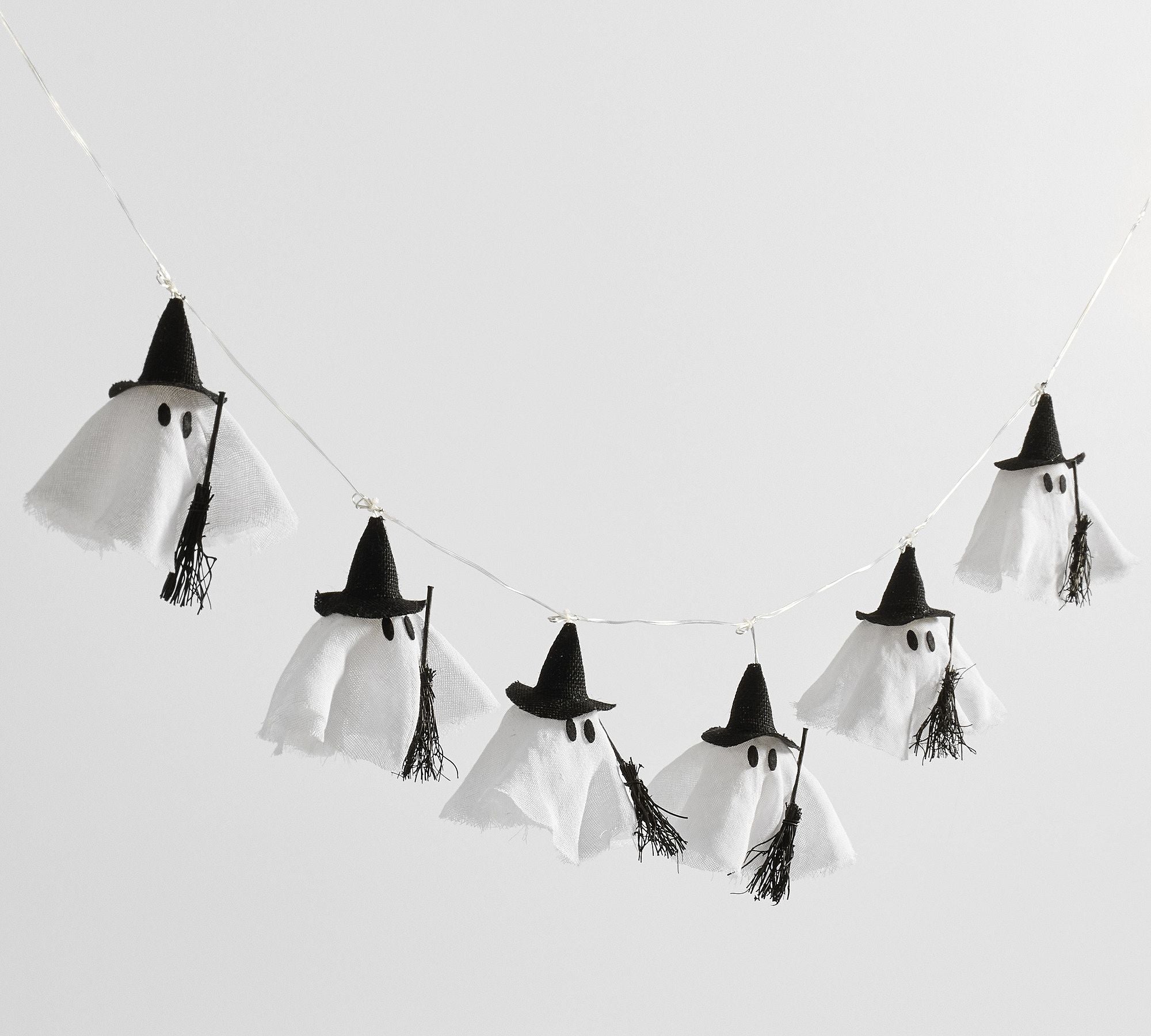 Lit Witch Ghost String Lights