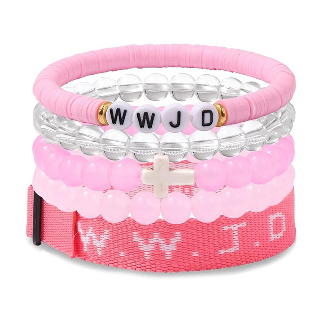 Cross Three-Piece Bracelet Woven Bracelet