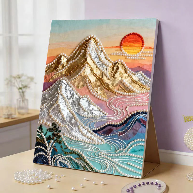 DIY Pearl Painting Kit with Beginner-Friendly Craft Set