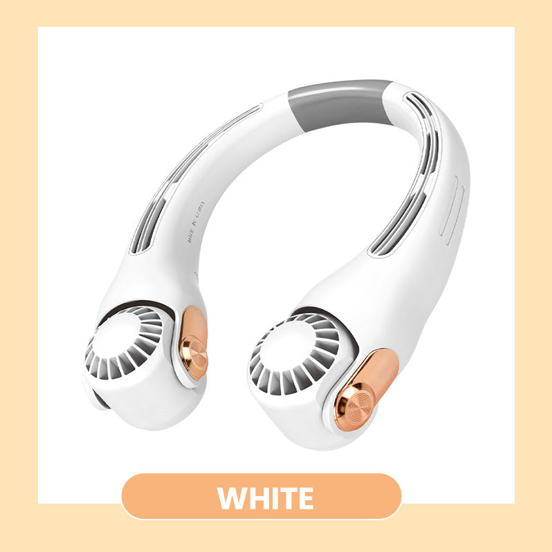 Portable Neck Fan – 360° Hands-Free Cooling Fan