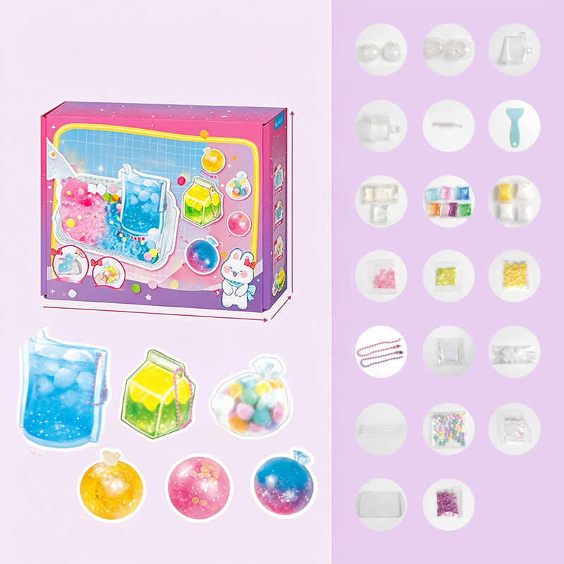 DIY Cat Paw Squishy Kit – Creative Sensory Toy for Stress Relief