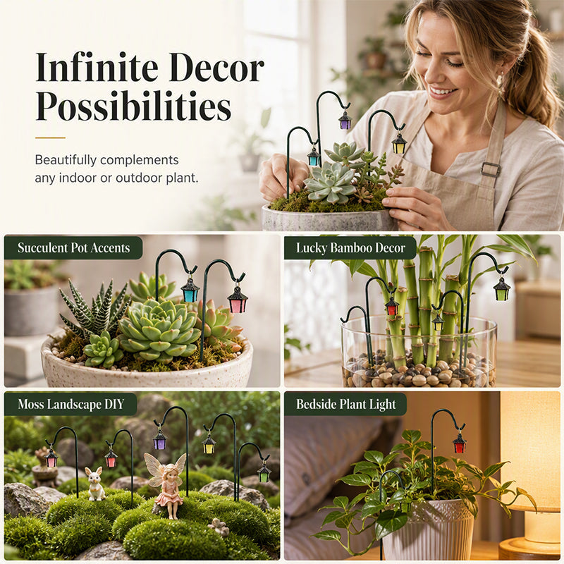 Glow-in-the-Dark Plant Stakes – Magical Garden Decor
