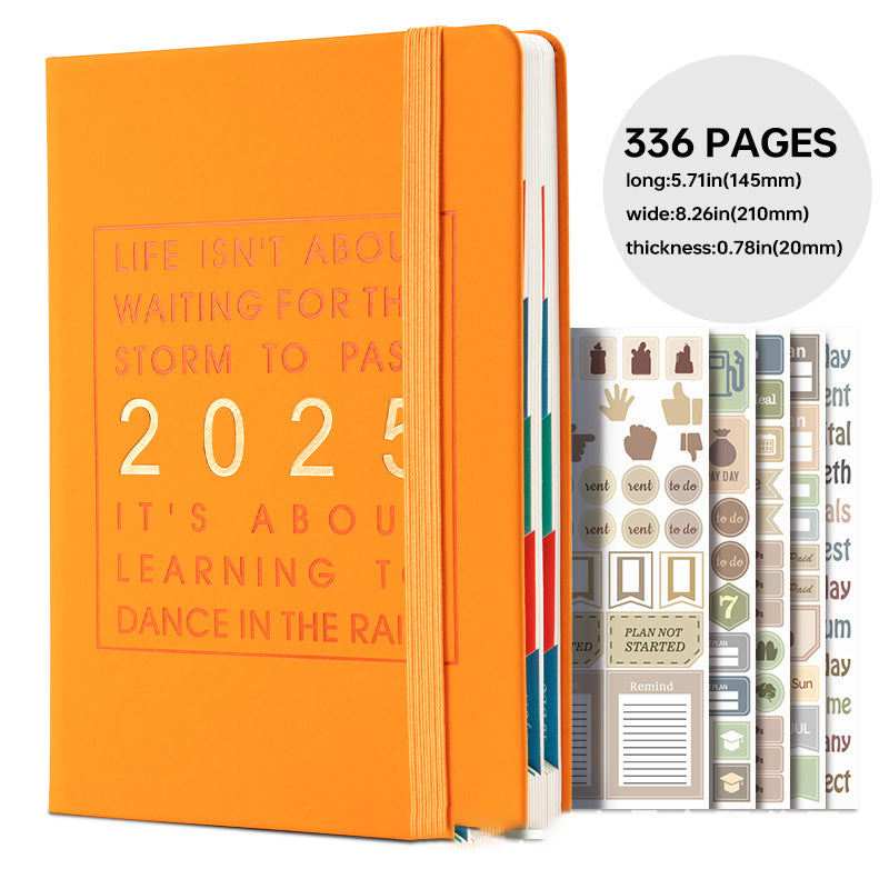 2027 Daily Planner Notebook A5 – Dated One Day Per Page Journal