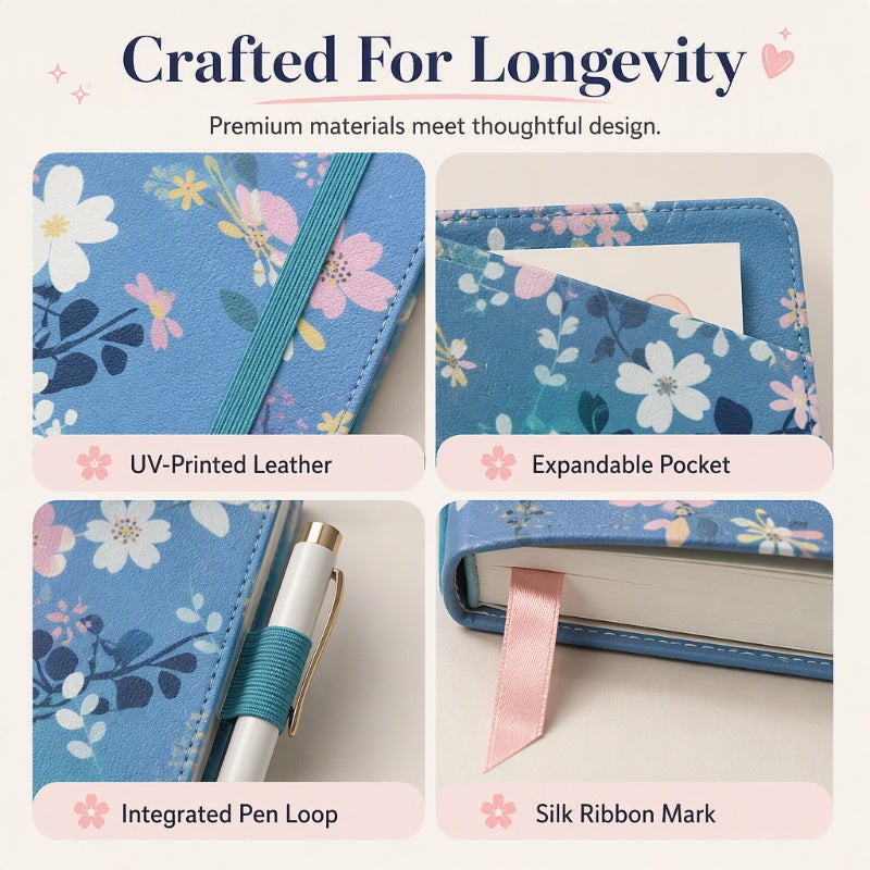 Elegant Floral 2027 Year Weekly Planner
